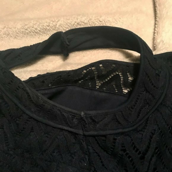 MiXT By Heidi Weisel | Navy Sleeveless Dress | Sz 12 - Picture 7 of 10